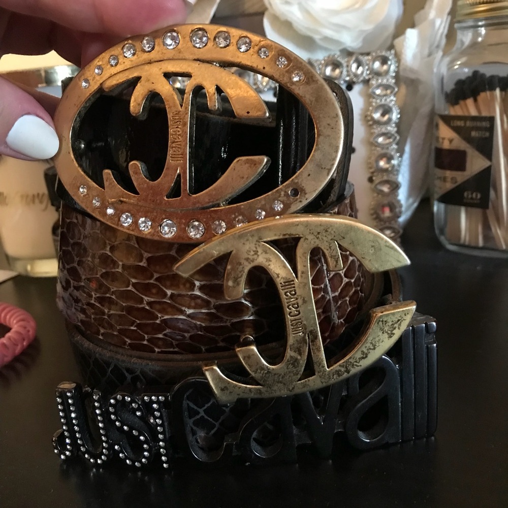 3 Just Cavalli Women’s belts